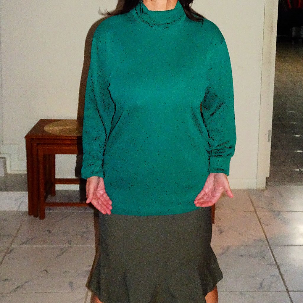 Vintage 1980's Monogram (Brand) Turtleneck Sweater